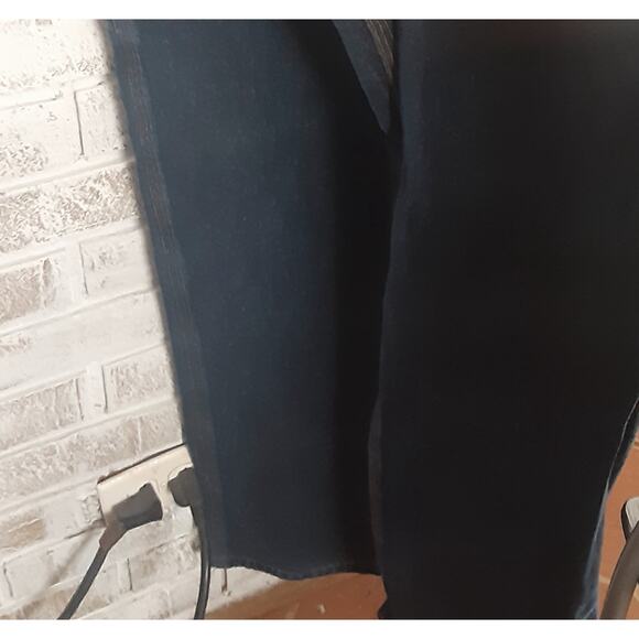 Carharrt Denim Bib Overalls Women sz12/32 Dark Wash - Picture 7 of 11